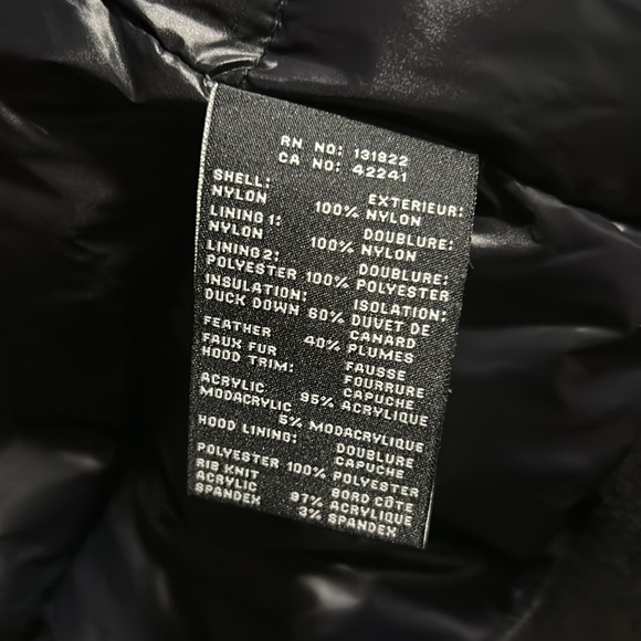 S13 New York army green pink faux fur collar puffer coat jacket - Picture 11 of 16